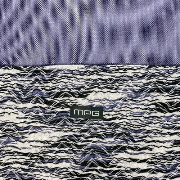 WMNS MPG Athletic Sporty Dress Purple Black w/Pockets Knee Length M Racerback - Picture 7 of 11